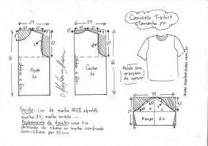 Moldes De Roupas Para Imprimir Pe As Unissex Lindas